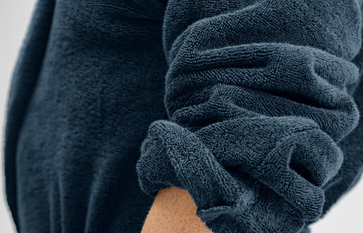 Moody Blue Bathrobe