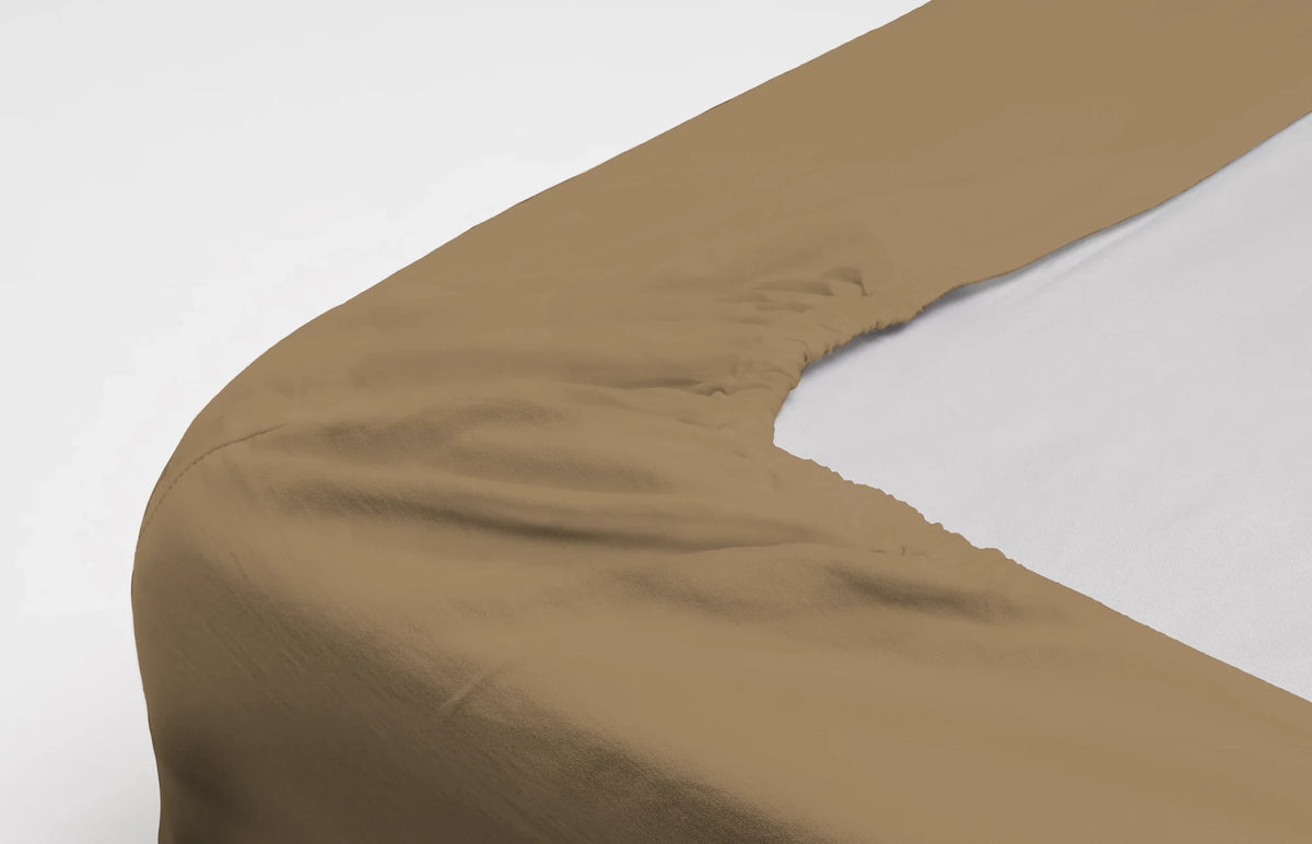 Natural Twist Fitted Sheet