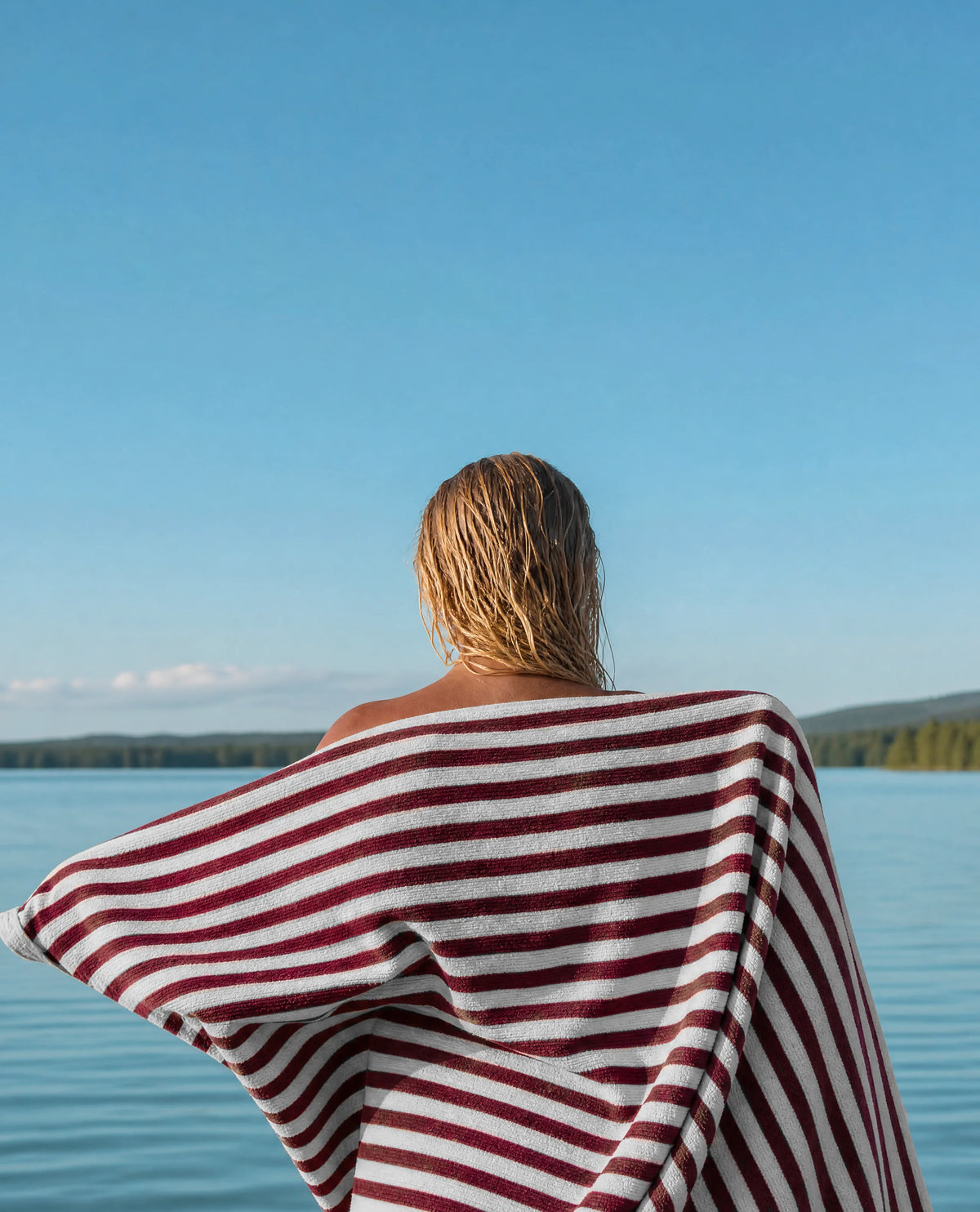 Rayfall & Foam Beach Towel