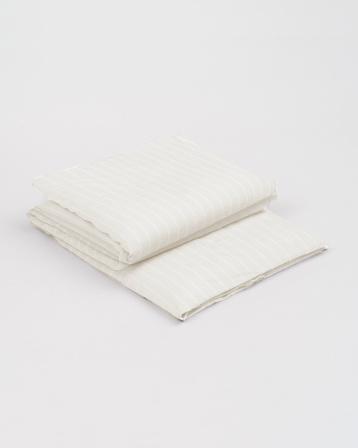 Flat White Duvet Cover