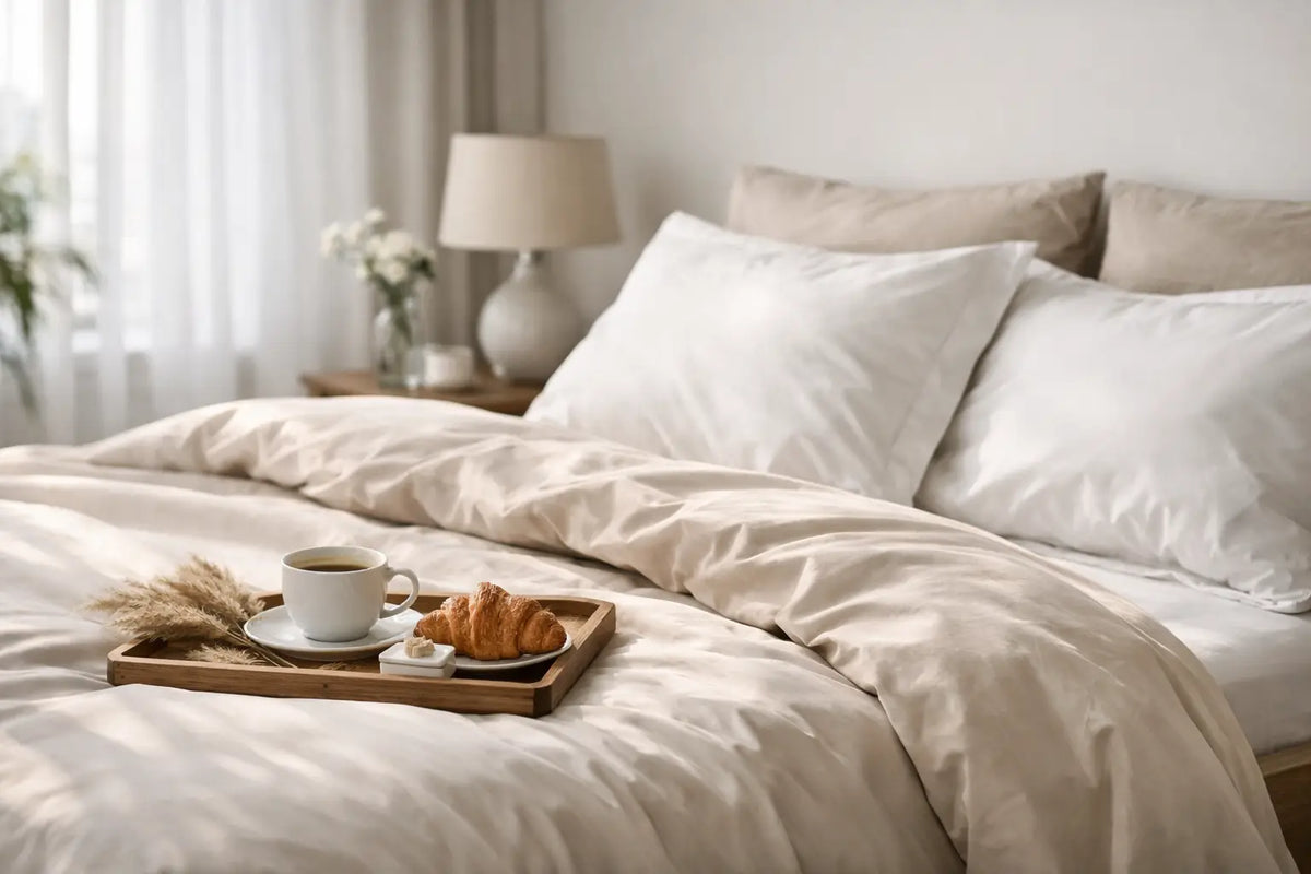 Premium bed linen for calmer mornings