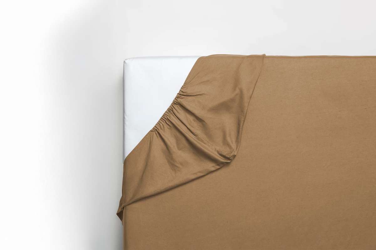 Natural Twist Fitted Sheet
