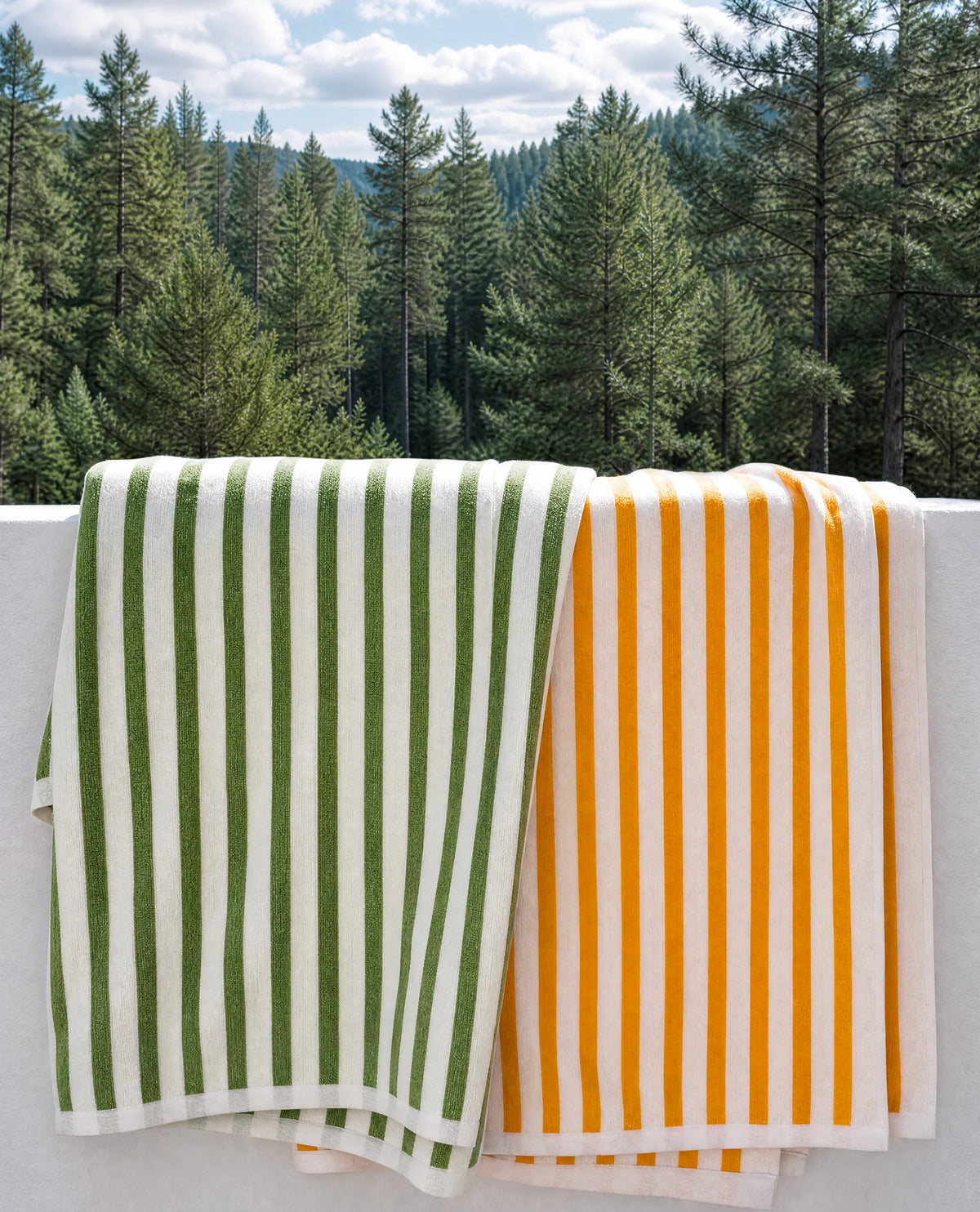 Rayfall & Foam Beach Towel