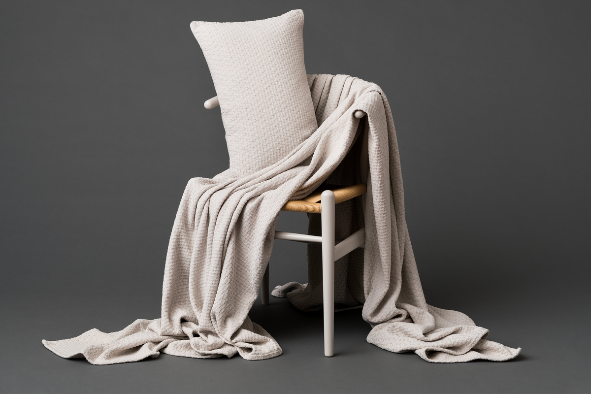 Woven Monocolour Cushion Cover